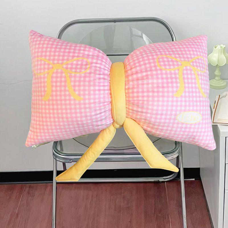 

Cute Dopamine Bow Car & Office Cushion