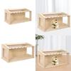 For Chicks, Hamster Cage with Window, Stackable Quail Nest Cage, Small Chicken Coop Chinchillas,