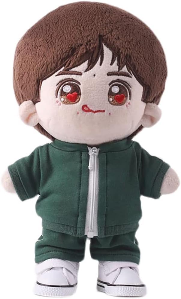 AXLUCE Plush Clothes Stuffed Animal Clothes 15cm Doll Jersey - - - - - - (Green, 10cm)