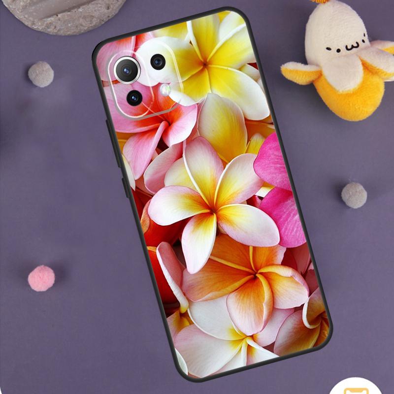 Tropical Paradise Hawaiian Flower Case For POCO X3 X5 X6 M6 Pro F6 F3 F5 M5s Xiaomi 14 13 Ultra 12 Lite 11T 12T 13T Pro Cover