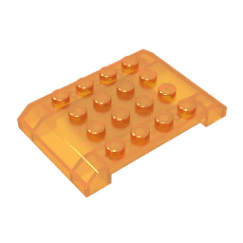 BRICKE 4x6 Keilplatte Dach Kompatibel mit LEGO 32739 - DIY Pädagogische Bausteine Teile