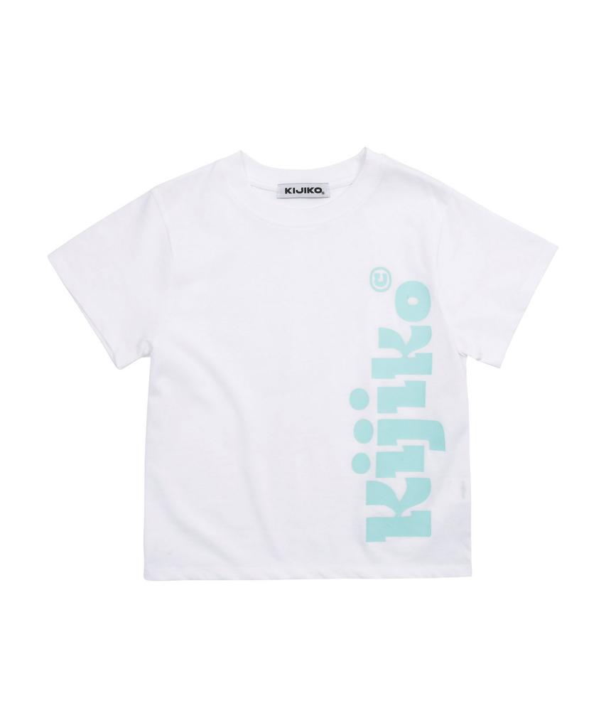 KIJIKO Ke406. Kijiko Big Logo Semi-Crop Tee White