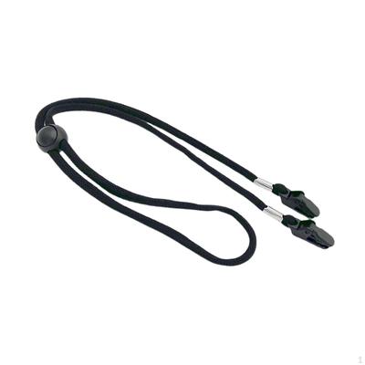 Hat Band Clips Cap with Cord Locks Polyester Leash Clip Holder for Camping