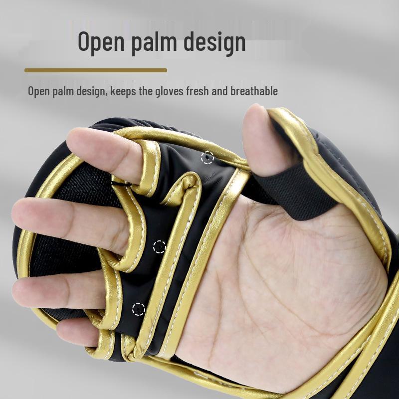 ZTTY Unisex Boxing Gloves with Thick Padding for Adult Training and UFC.