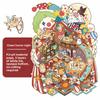 New Horror Theme 3D Miniature Scene PET DIY Crafts Cabin Houses Stickers 8 Scene 20 Sheets Pocket Sticker Book Holiday Gifts