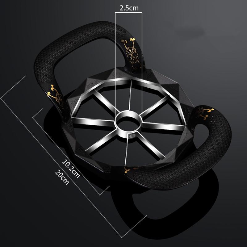 8/12 Blad Rustfritt Stål Eplekjernefjerner Skjærer Fruktdeler Pæredeler Skjærekniv Grønnsakshakker Kjøkkenredskaper