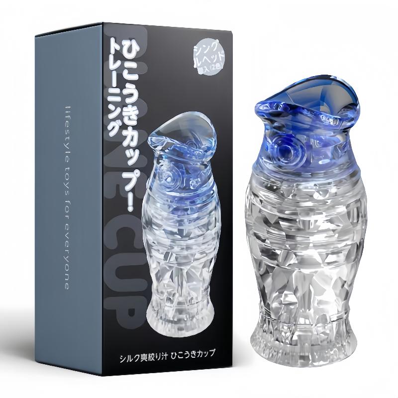 Male Masturbator Dual-Ended Vagina Penis Endurance Trainer Realistic Pocket Vagina Soft TPE Glans Massager Adult Toy