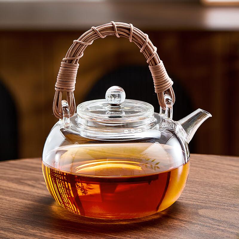 Yaji 800ml Heat-Resistant Glass Boiling Teapot