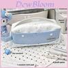 Style Fabric Pen Bag With High Capacity For Students Office Organization