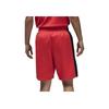 Nike Lightweight Knitted Breathable Basketball Shorts Men Shorts Chile-Red Black FQ0393-673