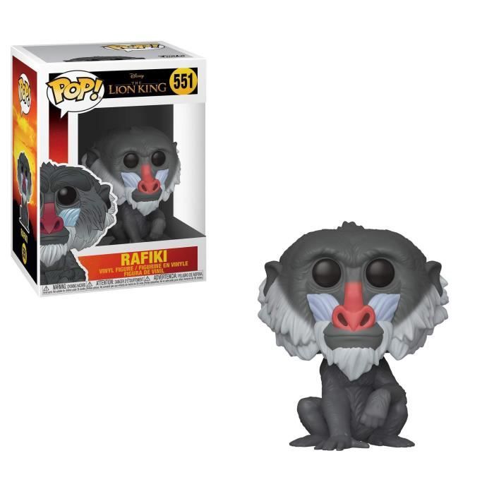 Figurine Pop Vinyl Rafiki du Roi Lion (Live Action) de Disney par Funko