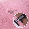 Winter Plush Rabbit Covers Car Seats Cushion Universal Keep Warm Ultra-Soft Auto Chair Protector Pad Car Interior Accessories