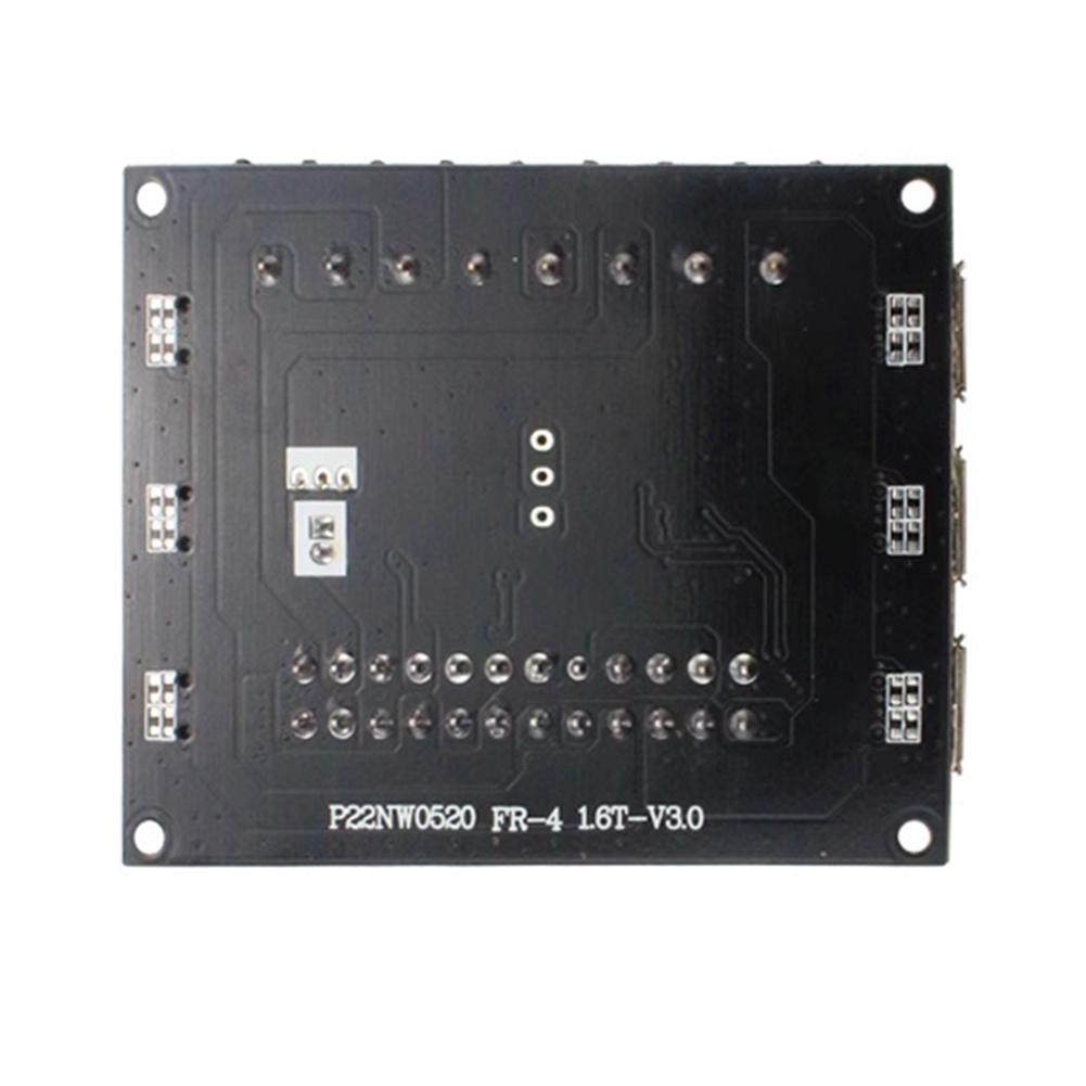 24-pin Distribution ATX Power Board Infrared Tester Function Tactile Switch 550000 Cycles Power Distribution Adapter