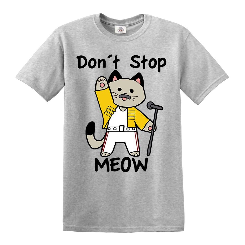 Funny Dont Stop Meow Tshirt Cat Kitten Funny Party Cats Tshirt Top Tee