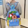 New Kindergarten Schoolbag Primary School Students Cute Cartoon Backpack Large Capacity Trend Printing Children's Backpack Fashion