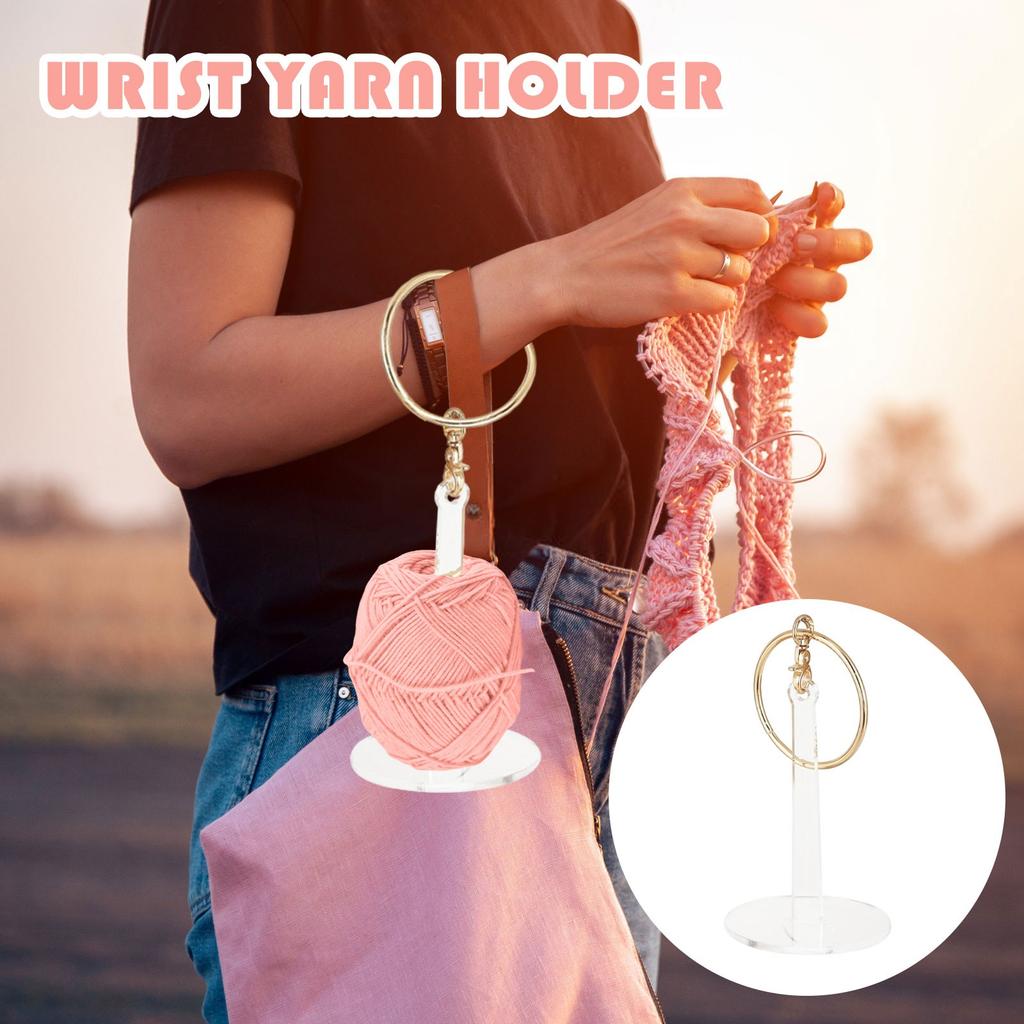 Creative Wrist Yarn Handheld Stand, Portable, Practical, And Super Thoughtful
