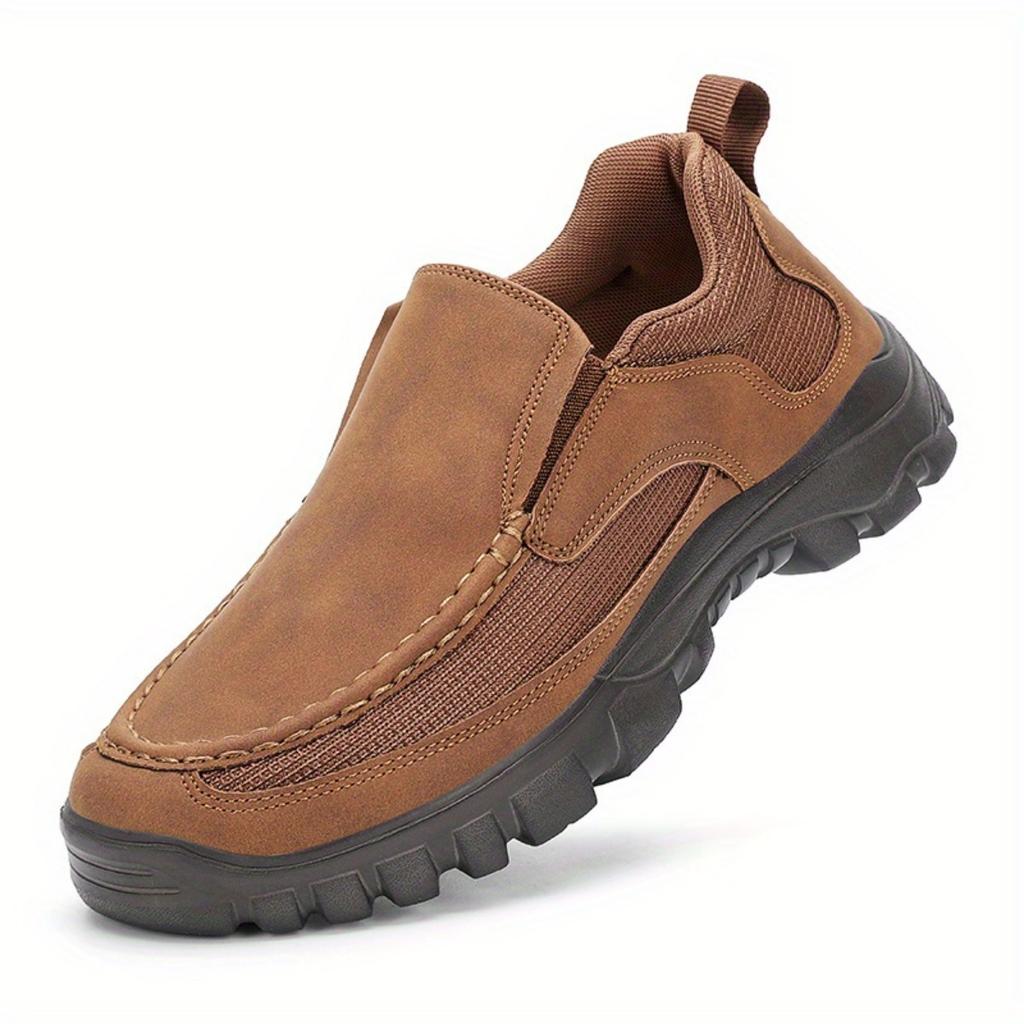 Men's Casual Loafers - Stylish Breathable Fabric Lining, Non-slip EVA Sole for Driving and Business Shoes