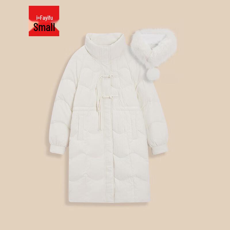 

IEF/AiyiFu Женский 2024 Зимний Укороченный Пуховик Средней Длины XS