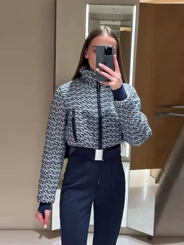 2025 Spring Collection: Women's European & American Style Waterproof Ski Jumpsuit - Warm and Fashionable