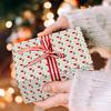 Customized Face/name Christmas Gift Wrapping Paper, Perfect for Christmas Themed Holiday Parties, Merry Christmas Decorations