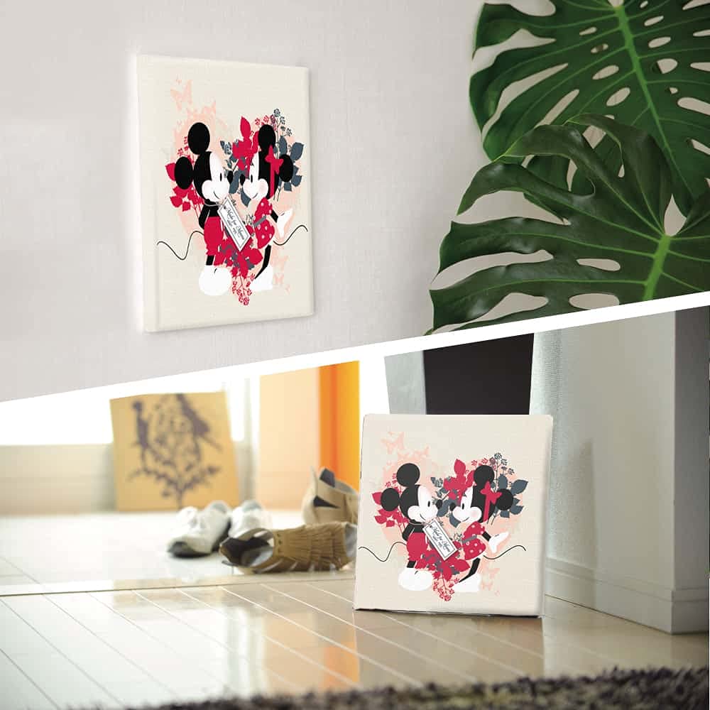 Disney Mickey Mouse Art 30cm x Made in Stylish Interior Living Room Minnie Christmas Fabric Panel Panel, 30cm, Japan, Poster, Decor, Decor, Mouse,