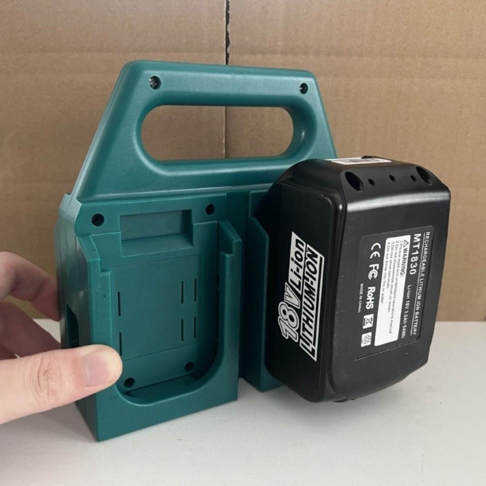 4 Slots Dock Mount Storage Rack Green Machine Drill Storage Bracket Stand  for Makita/Bosch 18V