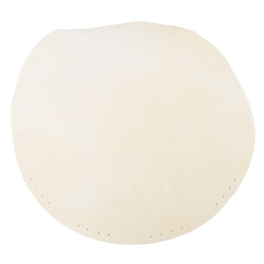 Piele de capră Piese de schimb pentru cap de tobă cu găuri 400mm W10C pentru Bongo Djembe Tobă africană 12in