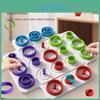 Childrens Interactive Educational Tic Tac Toe Game With Plastic Material For Learning