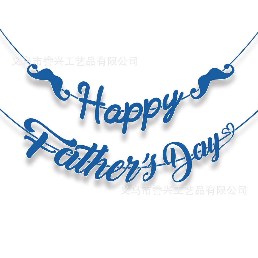 Holiday Theme Party Flag Raising April Fool'S Day Father'S Day Graduation Season Holiday Decoration Flag Raising Party Decoration Banner