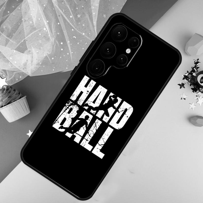 Stylish Playing Handball Phone Case For Samsung Galaxy S26 S25 S24 S21 S20 S22 S23 Ultra S10 Plus S25 FE Cover Coque