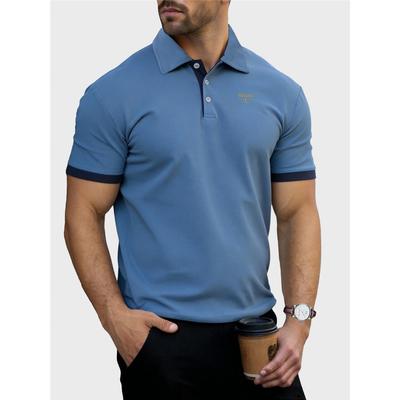 Men's Polo Shirts Short Sleeve - Shirts for Men's Regular-Fit, Casual Athletic Collared T-Shirts