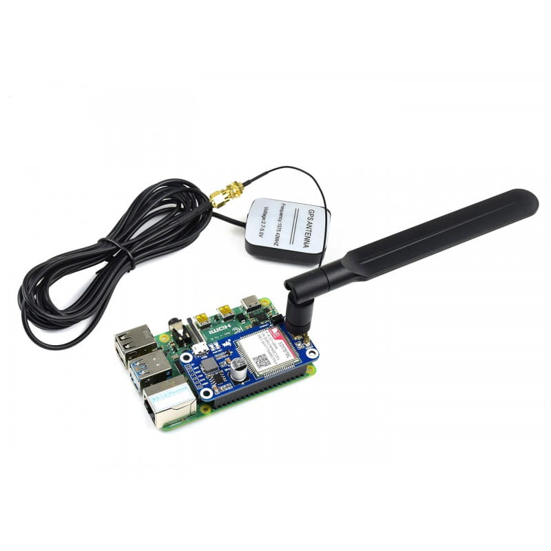 HAT for Raspberry Pi with SIM7070G NB-IoT / Cat-M / gprs / gnss HAT