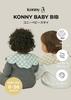 Konny Baby Bib Set Baby Bib Rolling Bib Absorbent and Quick Drying Simple Girl Boy Baby Coordination Baby Shower Gift Stylish Present 5 Blue Sage