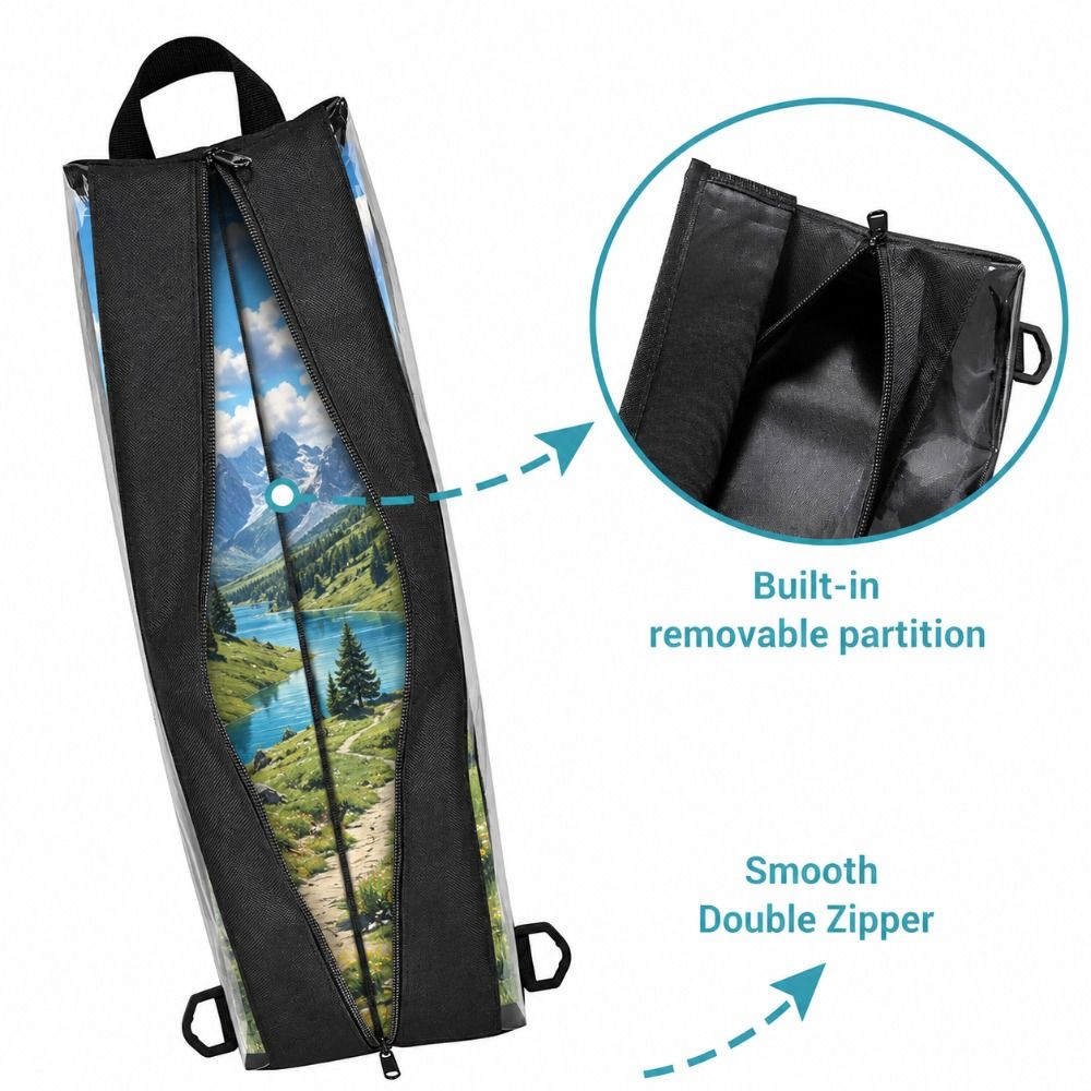 Large Capacity Gaming Playmat Case Shoulder Strap Playmat Carrying Case  Card Game Accessories
