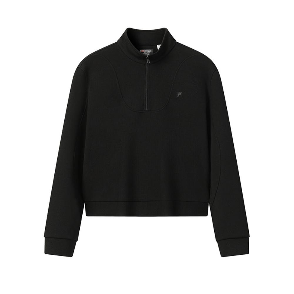 

New FILA WHITE Sweatshirts Women s Jet Black F11W543201FBK S
