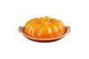 Pumpkin Butter Dish with Lid, Marron, Halloween, Heat Resistant, Cold Resistant, Microwave Safe, Oven Safe