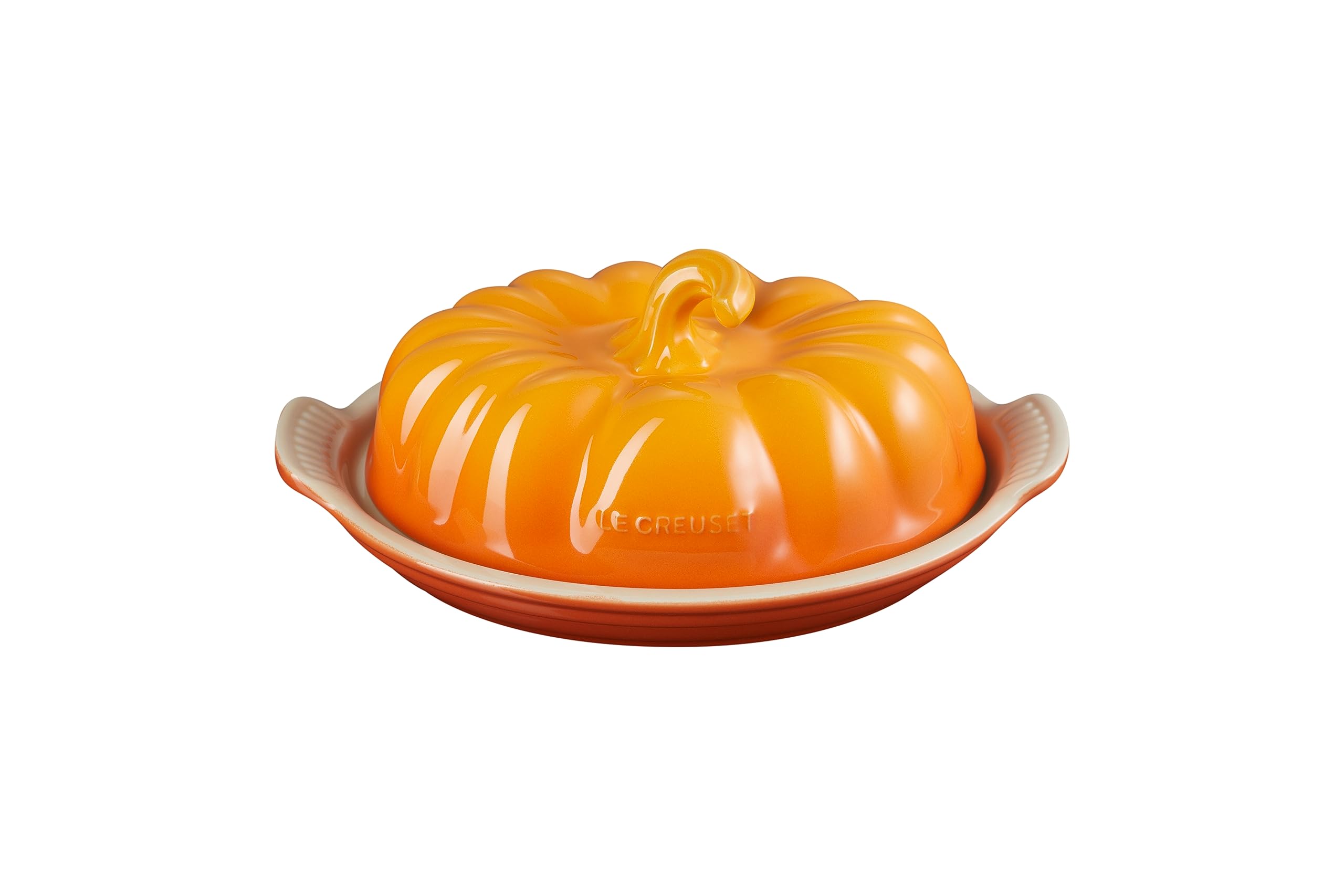 

Le Creuset Pumpkin Butter Dish with Lid, Marron, Halloween, Heat Resistant, Cold Resistant, Microwave Safe, Oven Safe