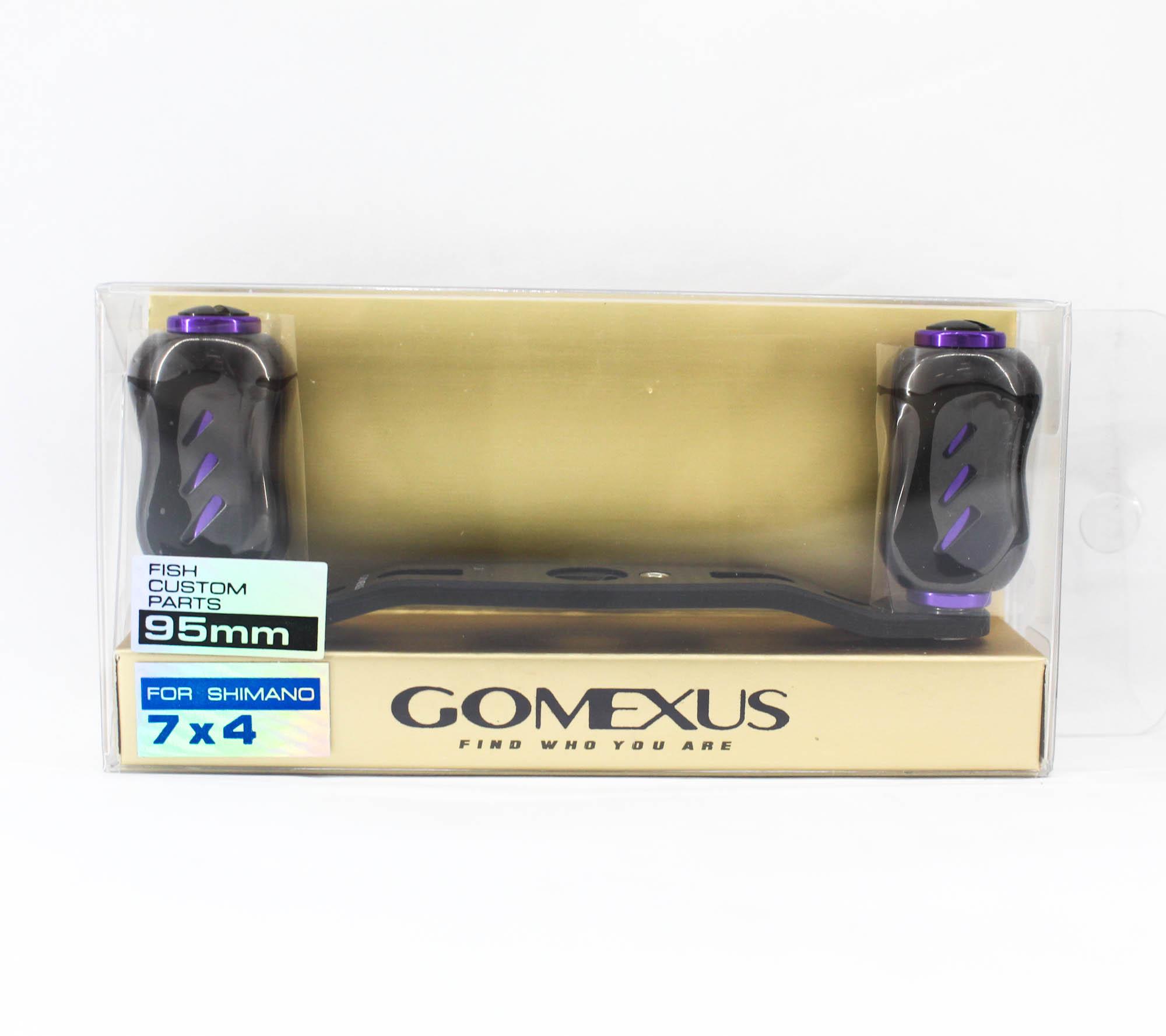 Ручка Gomexus DCS95T22BKPL Алюм. Черный Фиолетовый 95 мм 7x4 мм Shimano (4794)