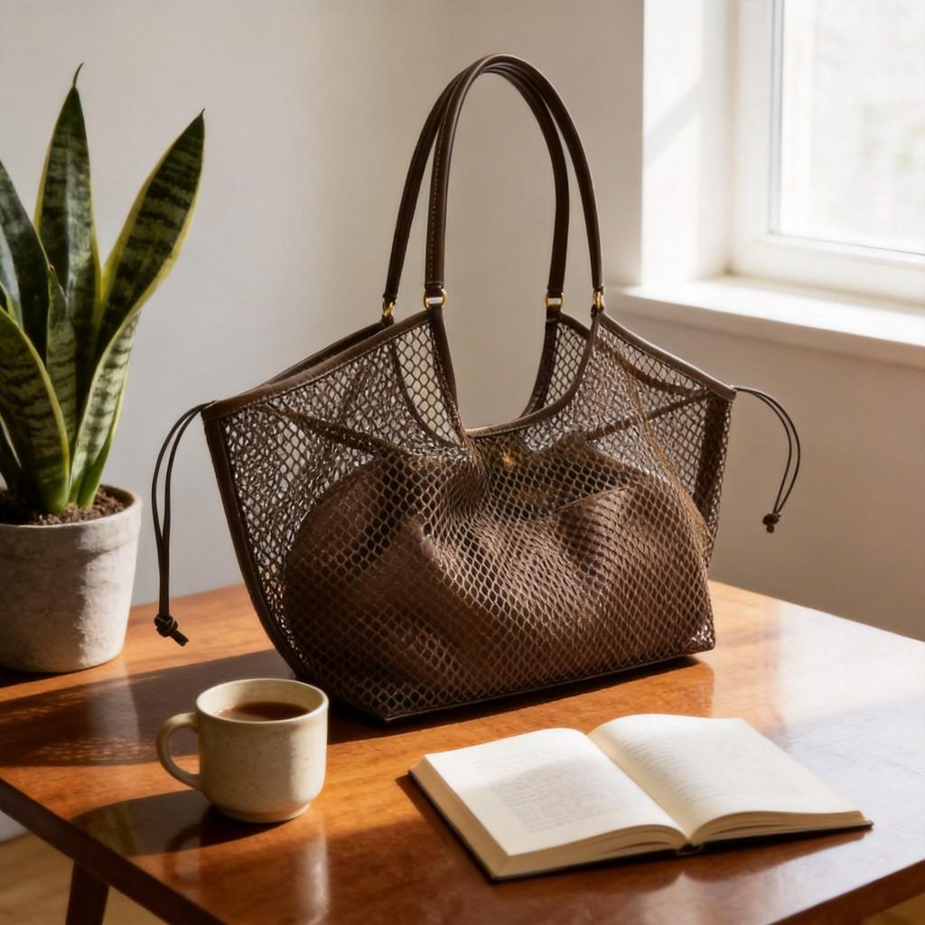 Girl Boss Nylon Large Capacity Retro Tote Bag For Daily Commuting And Casual Use
