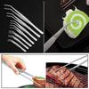 Plating Chef Serving Presentation BBQ Clip Barbecue Tongs Food Tweezer Stainless Steel