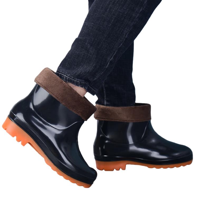 Rutschfeste Gummiregenstiefel für Herren