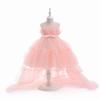Children's Tulle Flower Girl Princess Gown - Little Girl Performance Dress