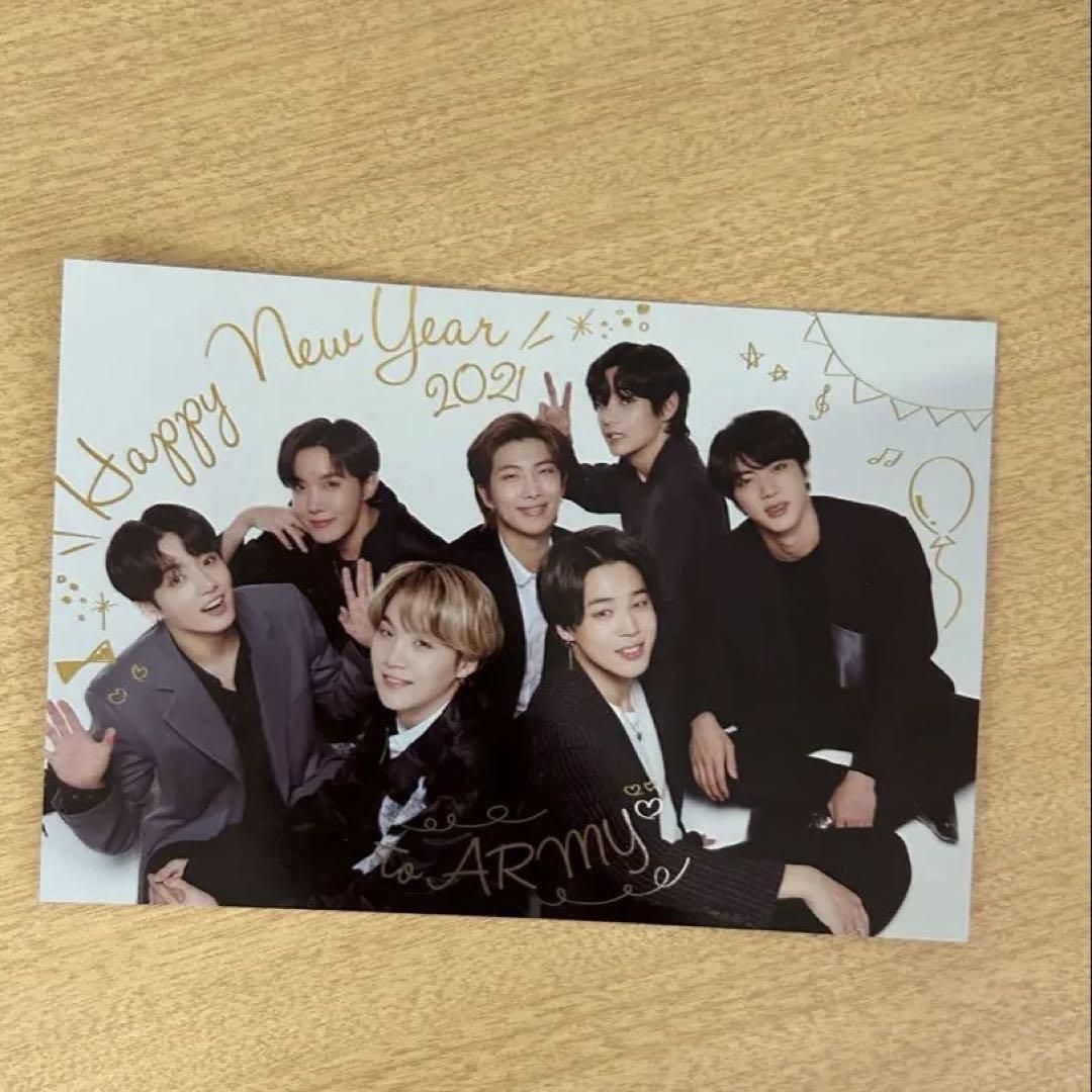 

[USED] BTS Greeting Cards 2021