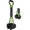 PPOGOO Non-Breakable Pet Pooper Scooper for Dogs and Cats with Long Handle High Strength Material and Durable Spring for Easy Grass and Gravel Pick