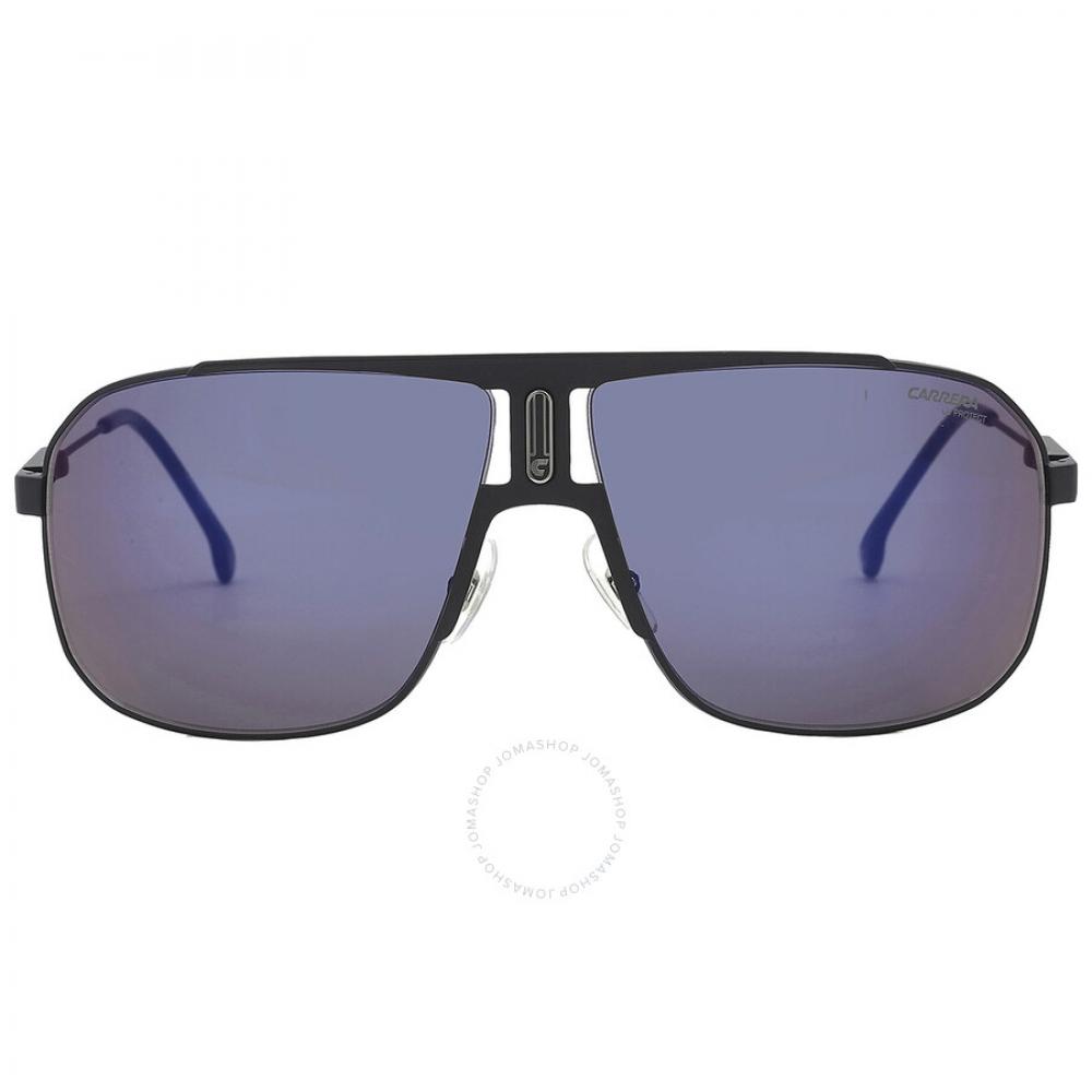 

Carrera Blue Grey Mirror Navigator Men s Sunglasses CARRERA 1043 S 0003 XT 65