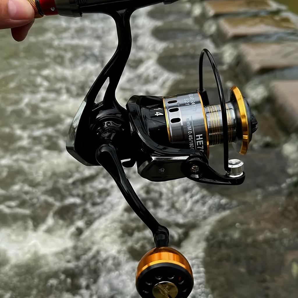 NARON HE1000-7000 Metal Grip/EVA Handle Long Cast Deep Sea Carp Saltwater Spinning Fishing Reels