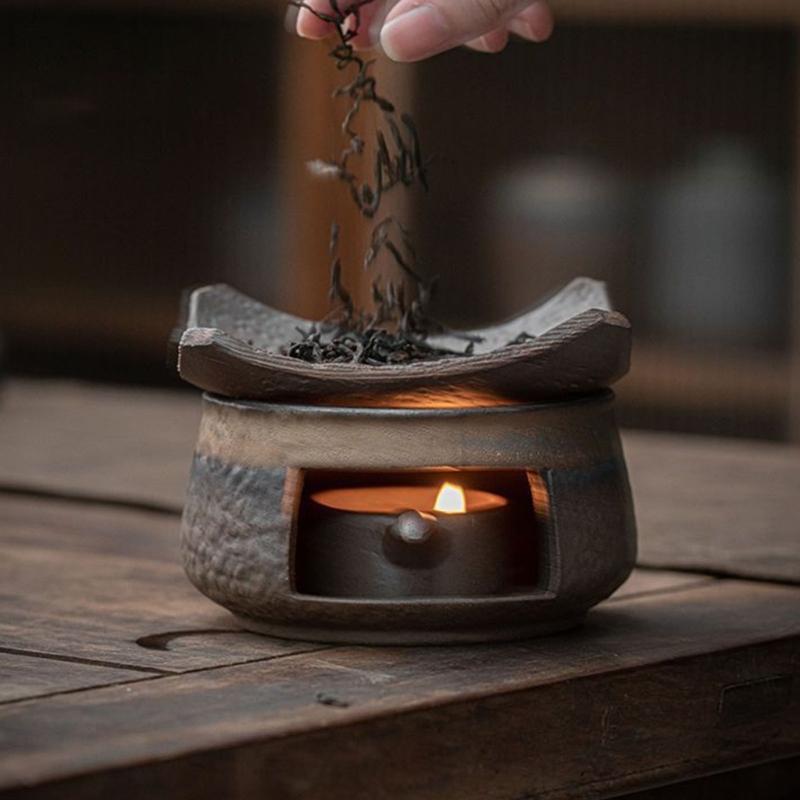 1 Set Teas Stove Candle Insulation Teapot Stand Teas Light Candle Holder Aromatherapys Oil Burners Essential Oil Burners