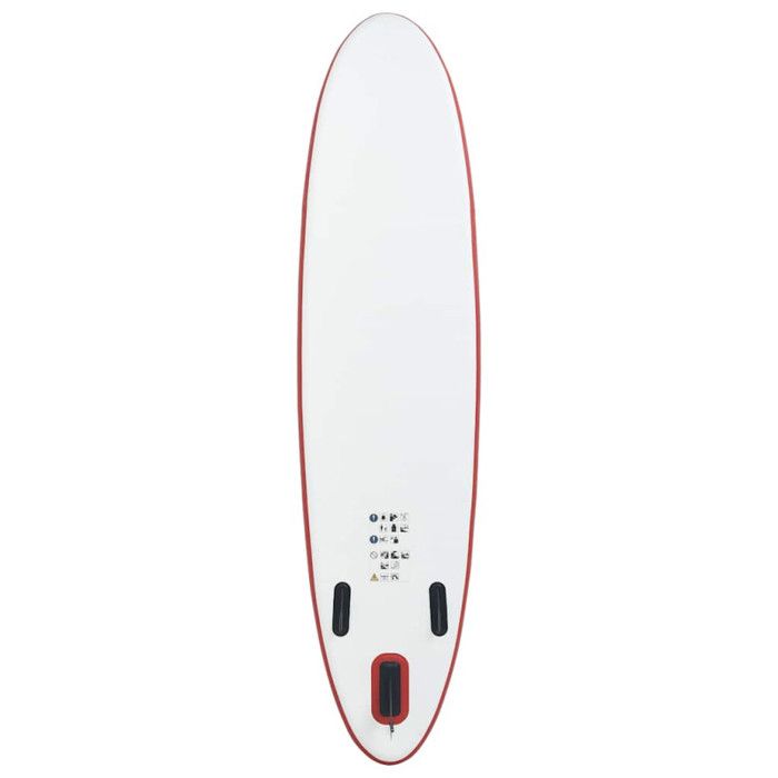VidaXL Ensemble de Planches SUP Gonflables Planche à Rame Pagaie Surf Increvable et Résistant aux UV Hommes Adulte Extérieur 92203