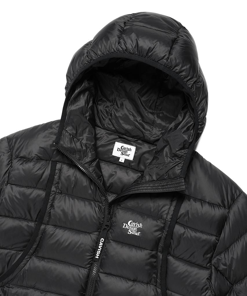 Cavish Light Weight Down Jacket Black(Cv2Ewub901A)