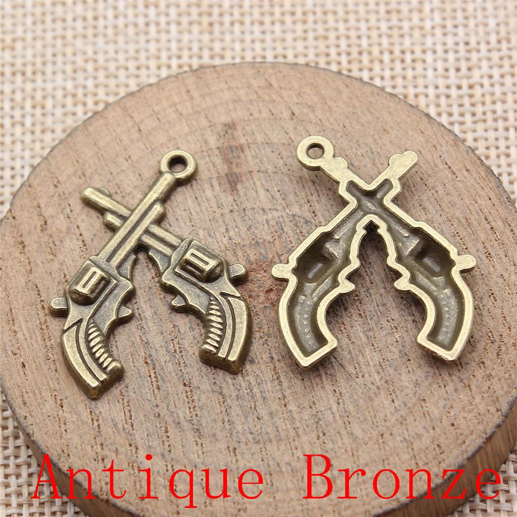 Bow Arrow Shaped Charms Pendant For Bracelet Necklace Jewelry Making Craft Findings